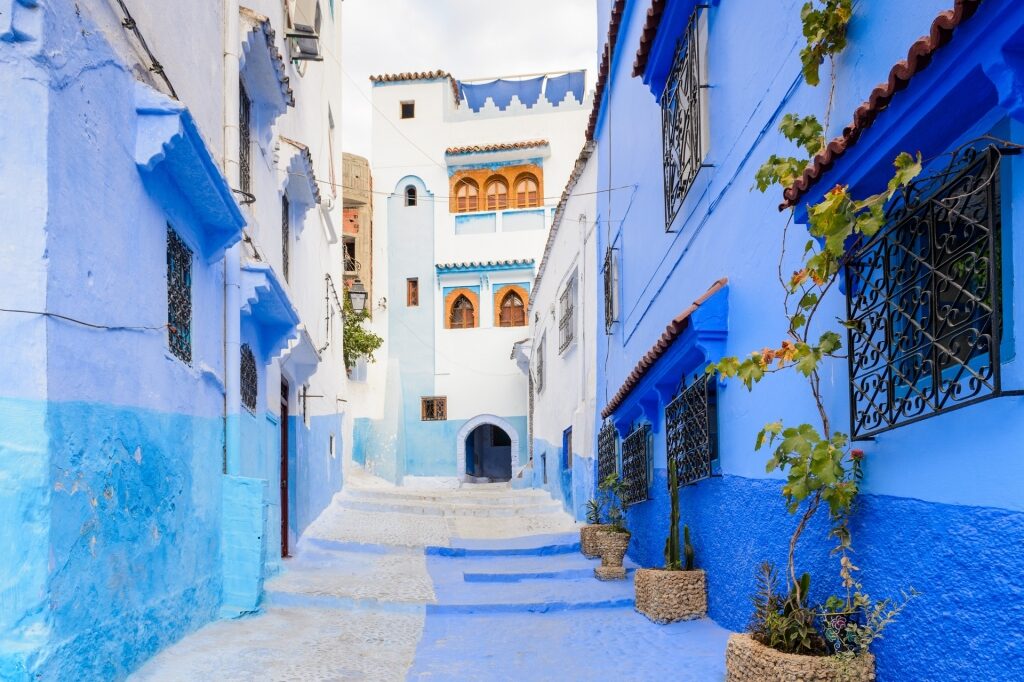 Beautiful blue colors of Chefchaouen