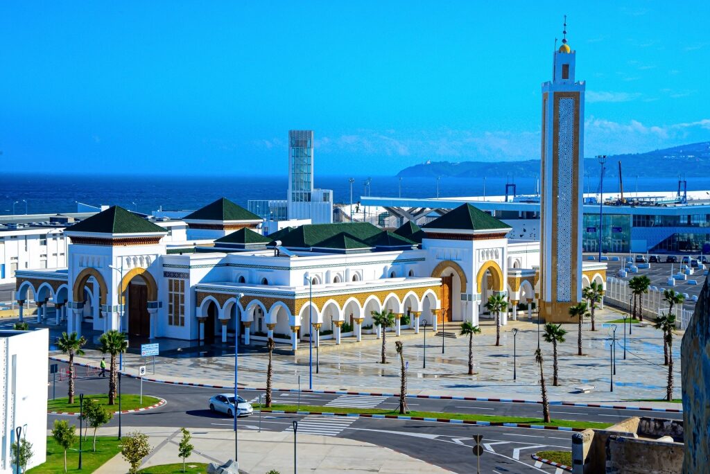 View of the Grand Mosque, Tangier