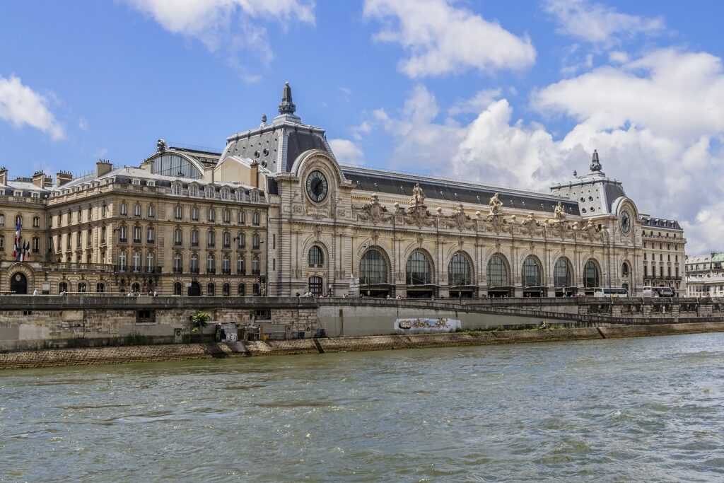 View of Musée d’Orsay from the water
