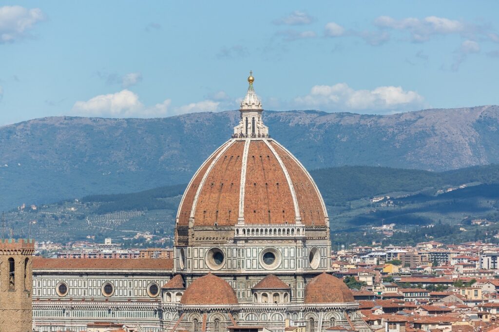 Landscape of Florence with Duomo Santa Maria del Fiore