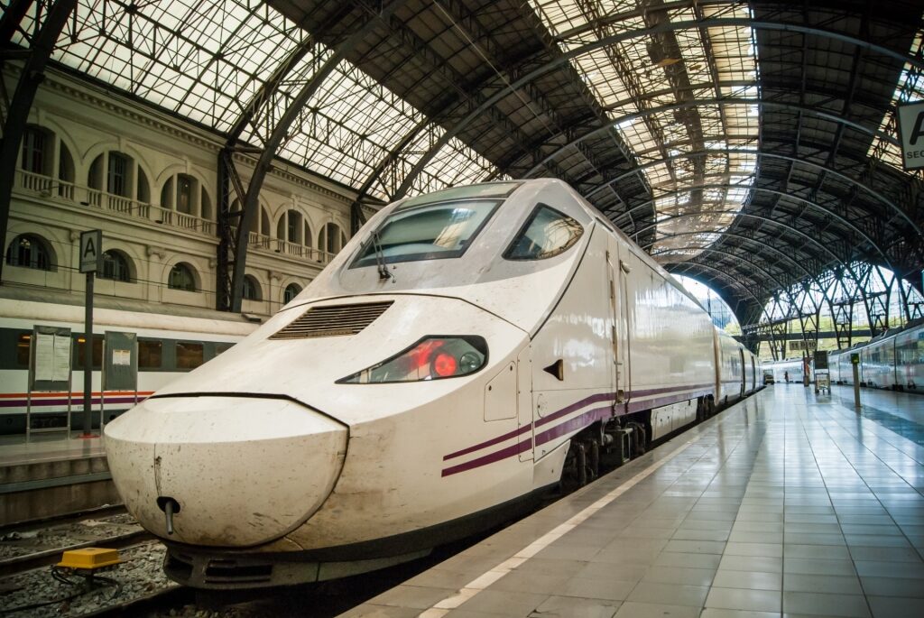 Popular train of Estació de França