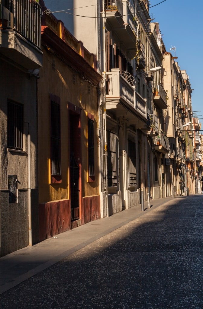 Quiet street in Gracia