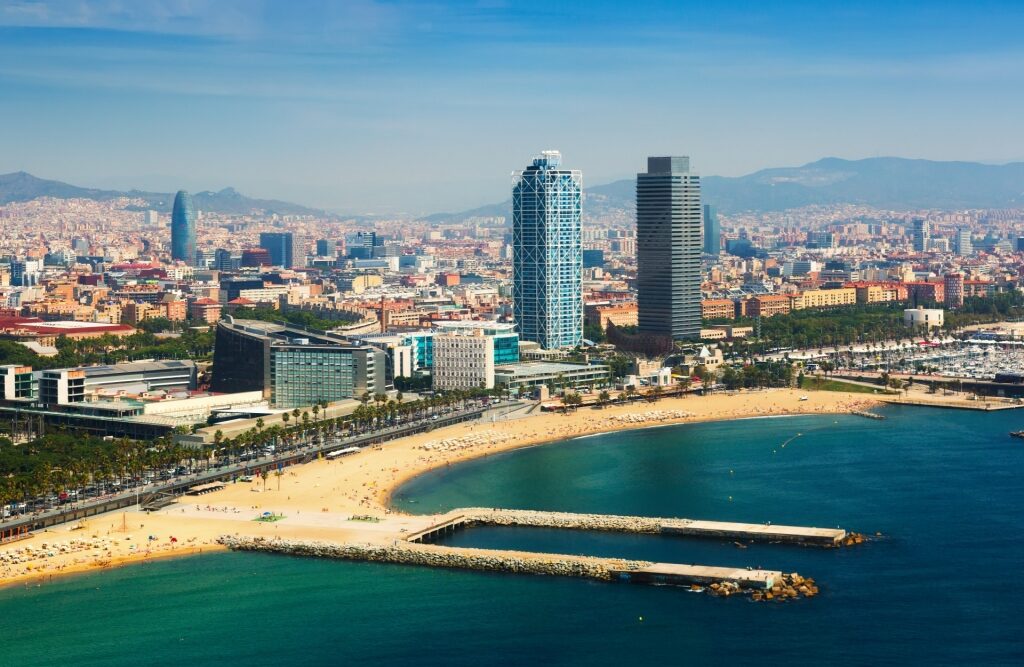 Barcelona, one of the best beach destinations in Europe