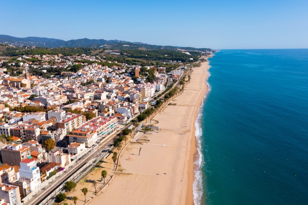 Canet Beach, one of the best beaches in Barcelona