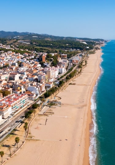 Canet Beach, one of the best beaches in Barcelona