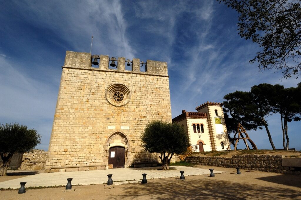 Beautiful exterior of Església de Sant Martí d