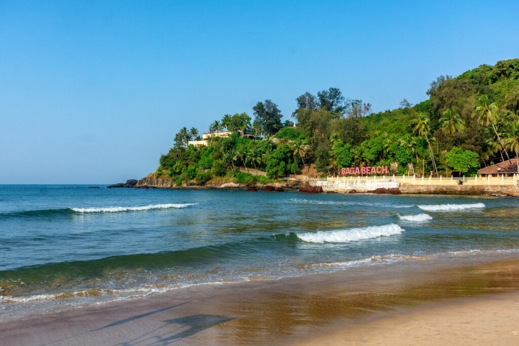 Baga Beach, one of the best beaches in Goa