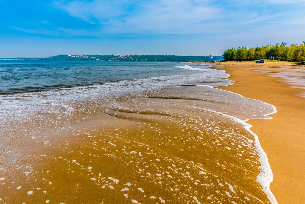 Golden sands of Miramar Beach