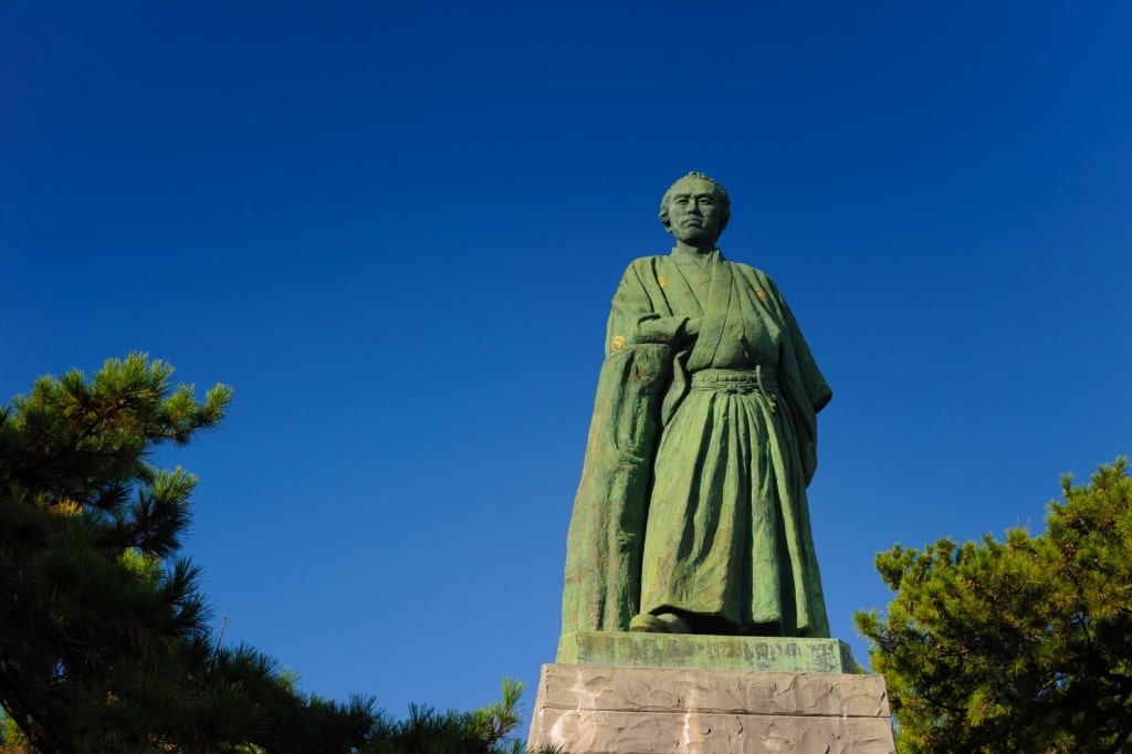 Historic Sakamoto Ryoma statue, Kochi