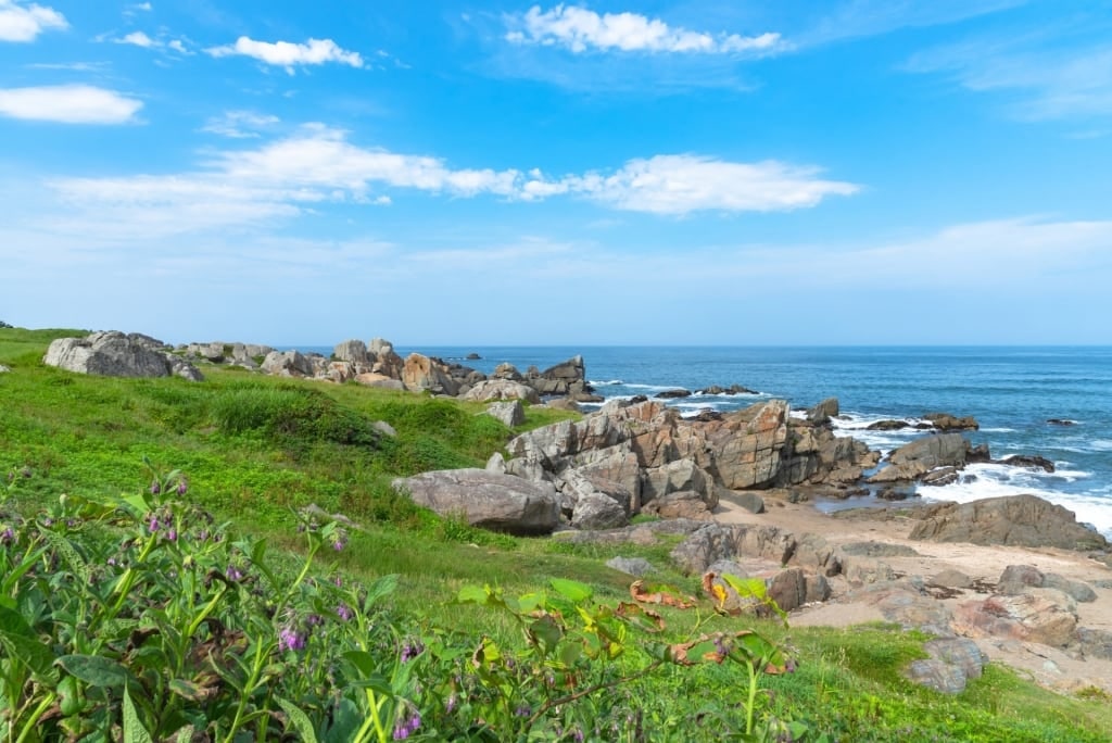 Rocky shores of Tanesashi Coast, Aomori