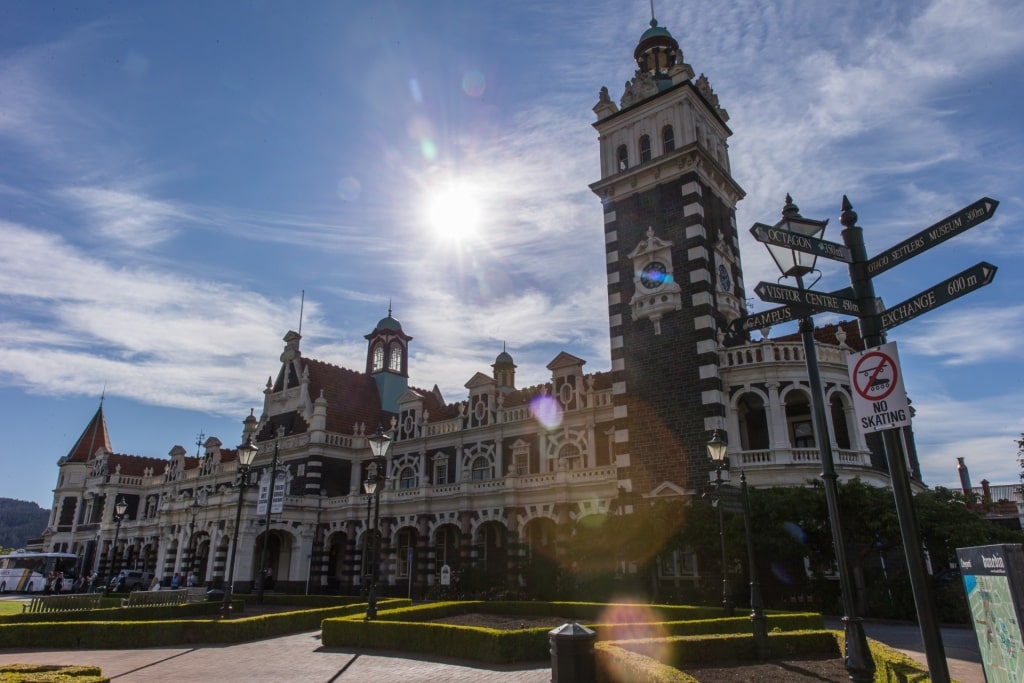 Beautiful architecture of Dunedin Train Station