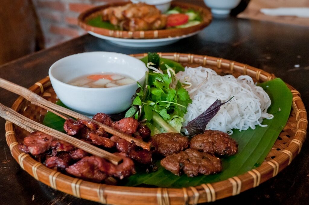 Bun cha, one of the best food in Vietnam