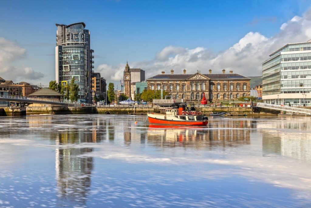 Waterfront of Belfast, Northern Ireland