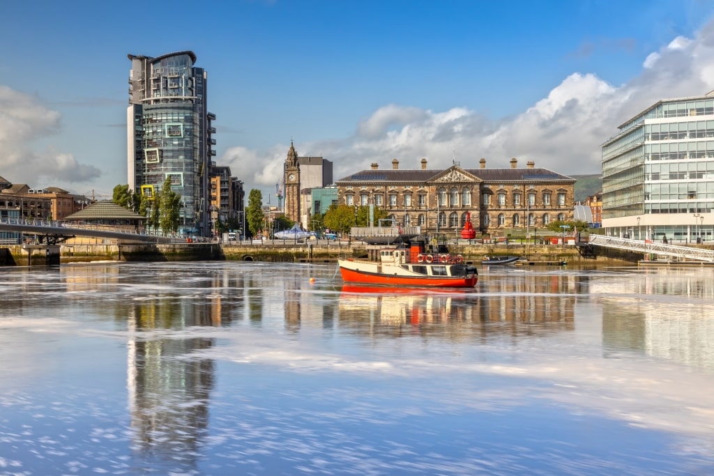 Waterfront of Belfast, Northern Ireland