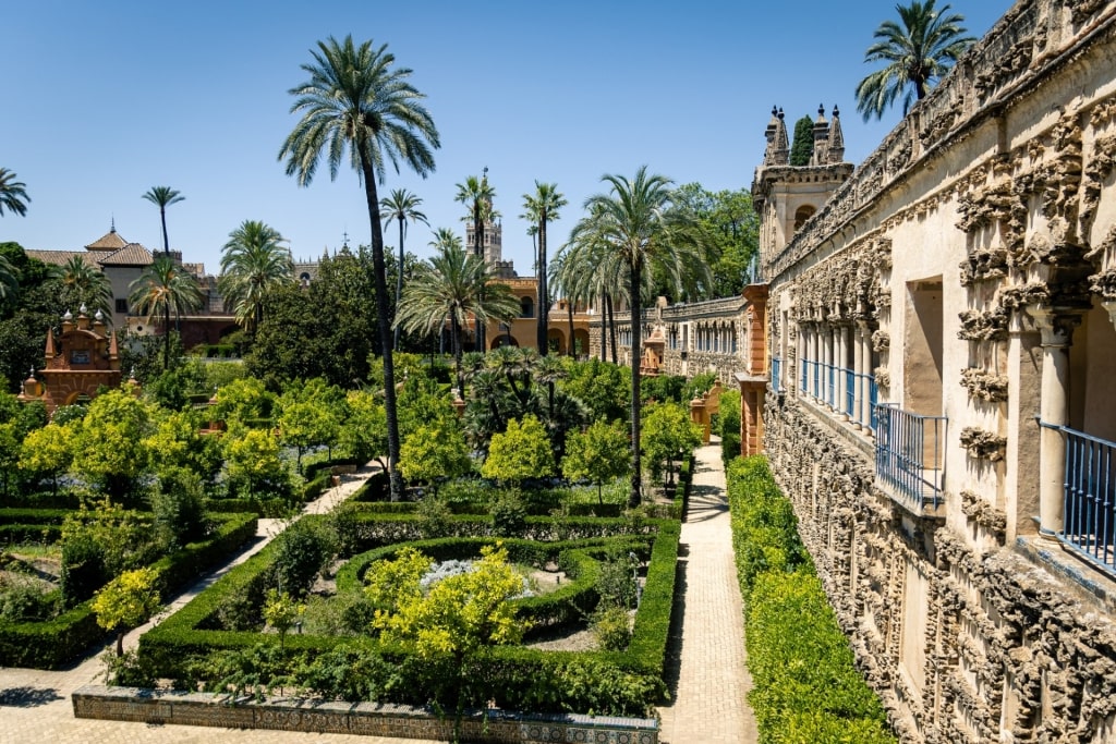 Alcazar in Seville, Spain