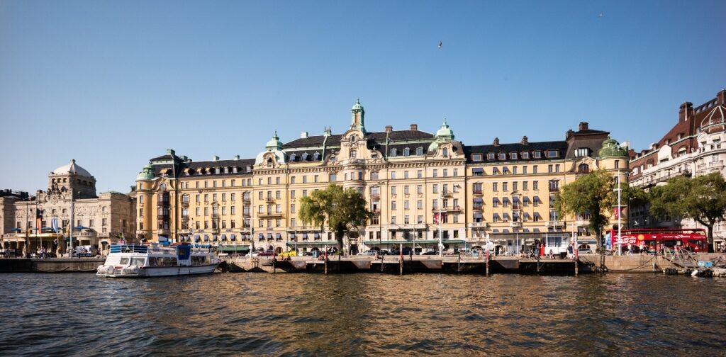 Majestic waterfront of Stockholm, Sweden