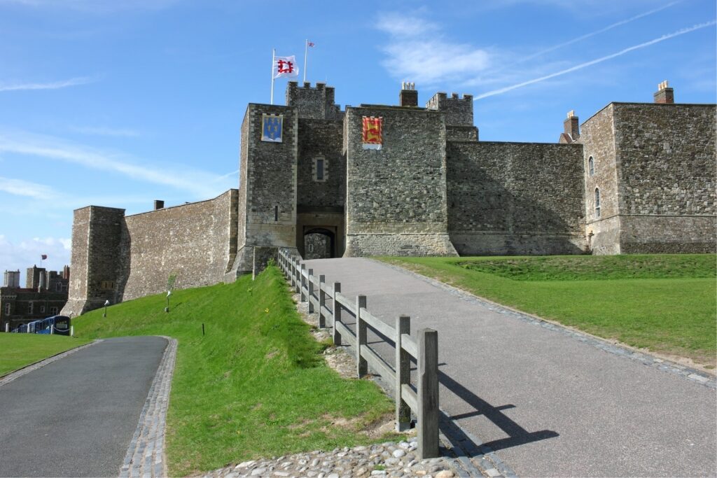 Pathway leading to Dover Castle