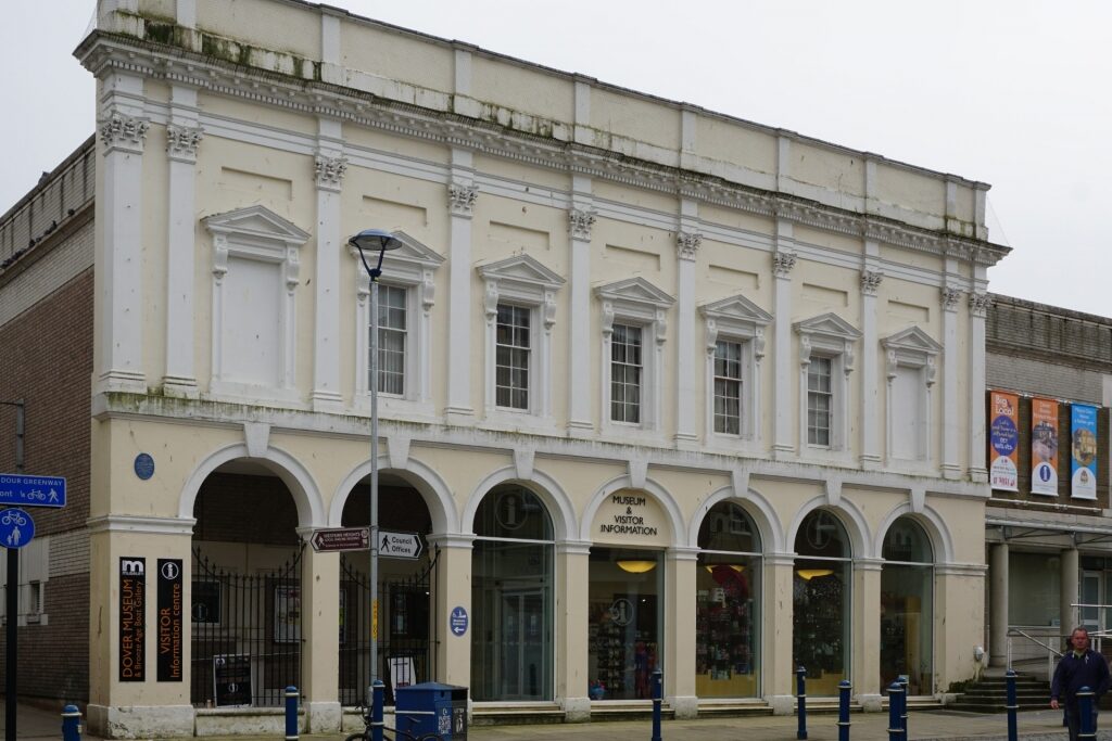 White facade of Dover Museum