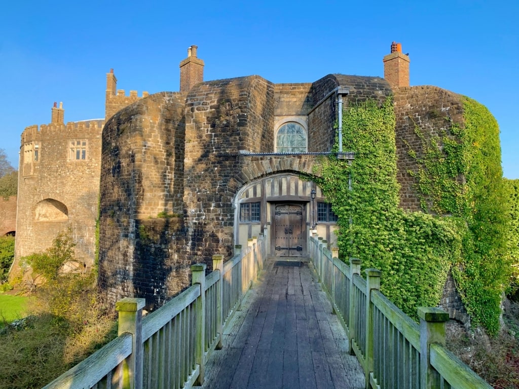 Beautiful entrance to the Walmer Castle and Gardens