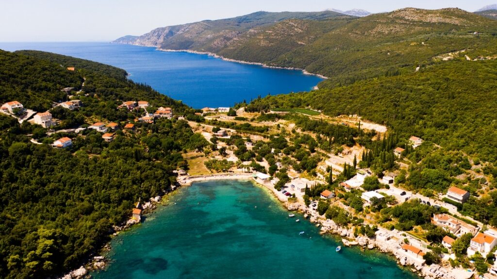Molunat Beach, one of the best Dubrovnik beaches