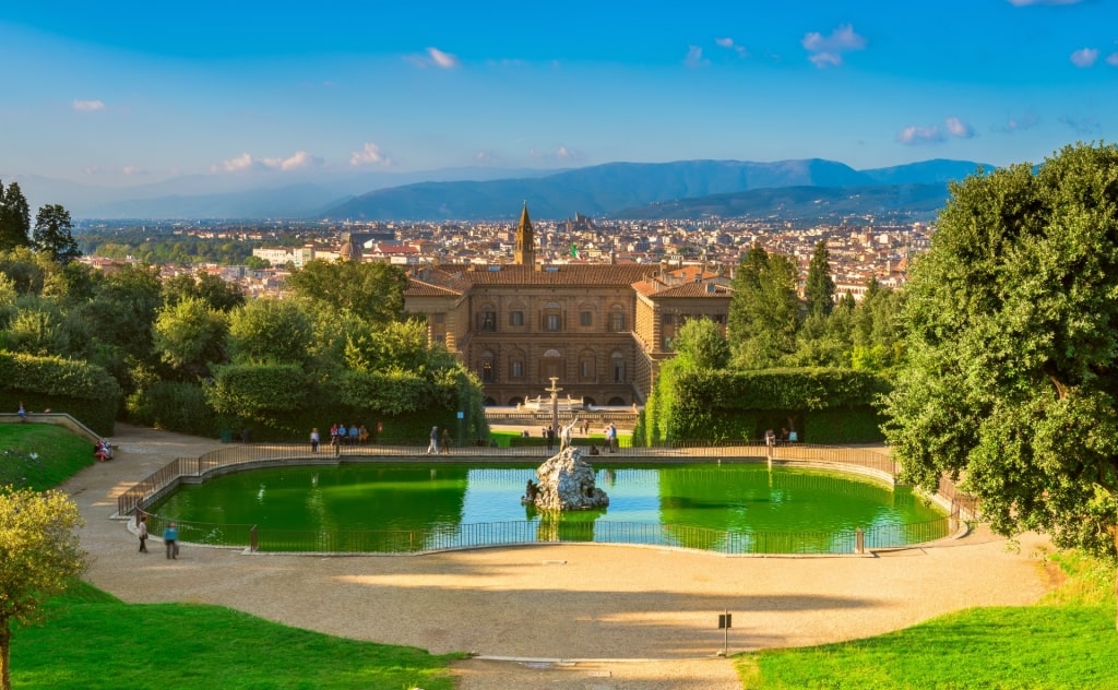 Boboli Gardens, one of the best gardens in Italy