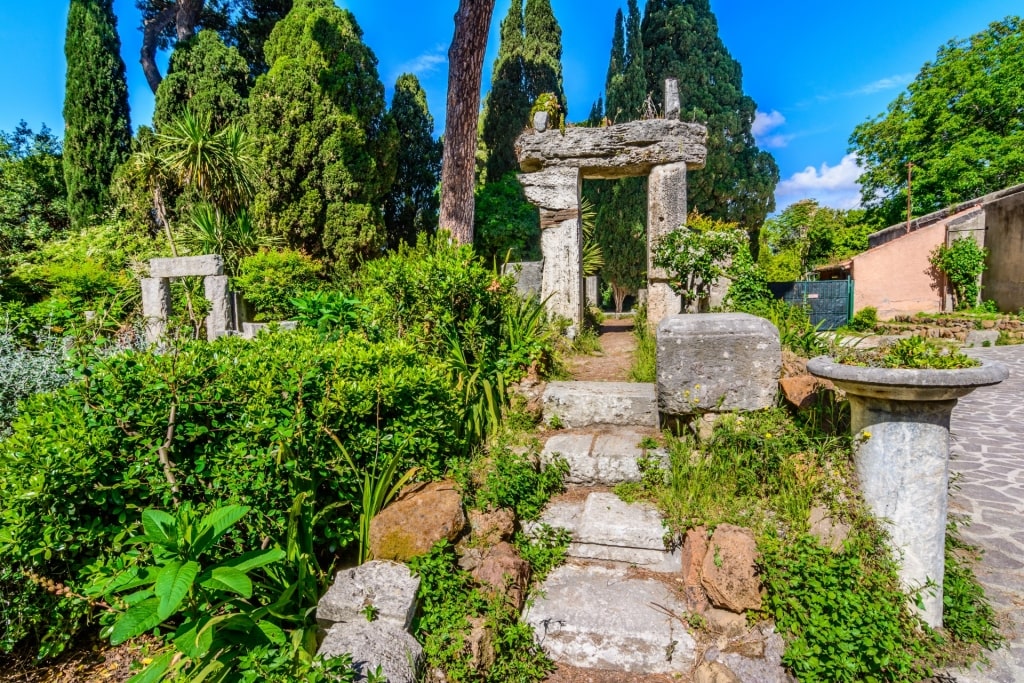 Villa Celimontana, one of the most beautiful gardens in Italy