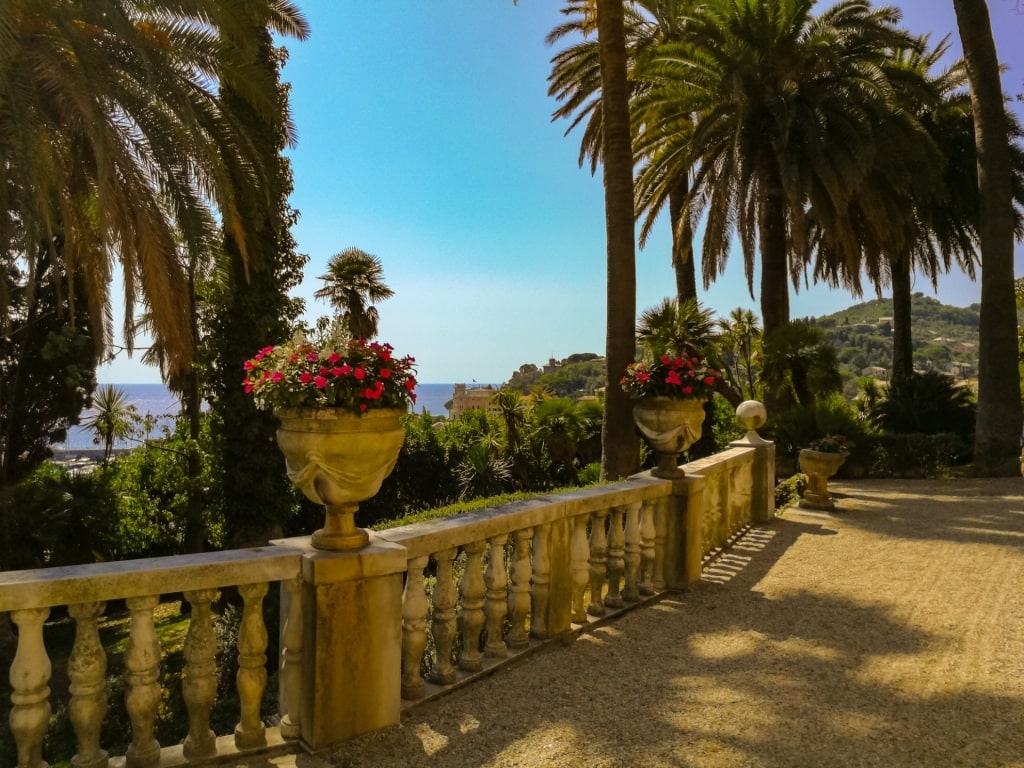 Pathway in Villa Durazzo, Santa Margherita