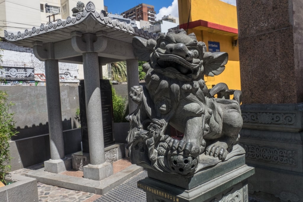 View of Chinatown, Belgrano