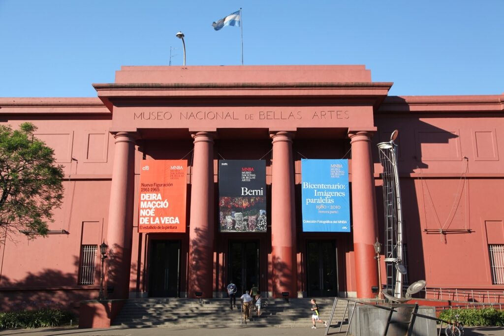 Exterior of Museo Nacional de Bellas Artes