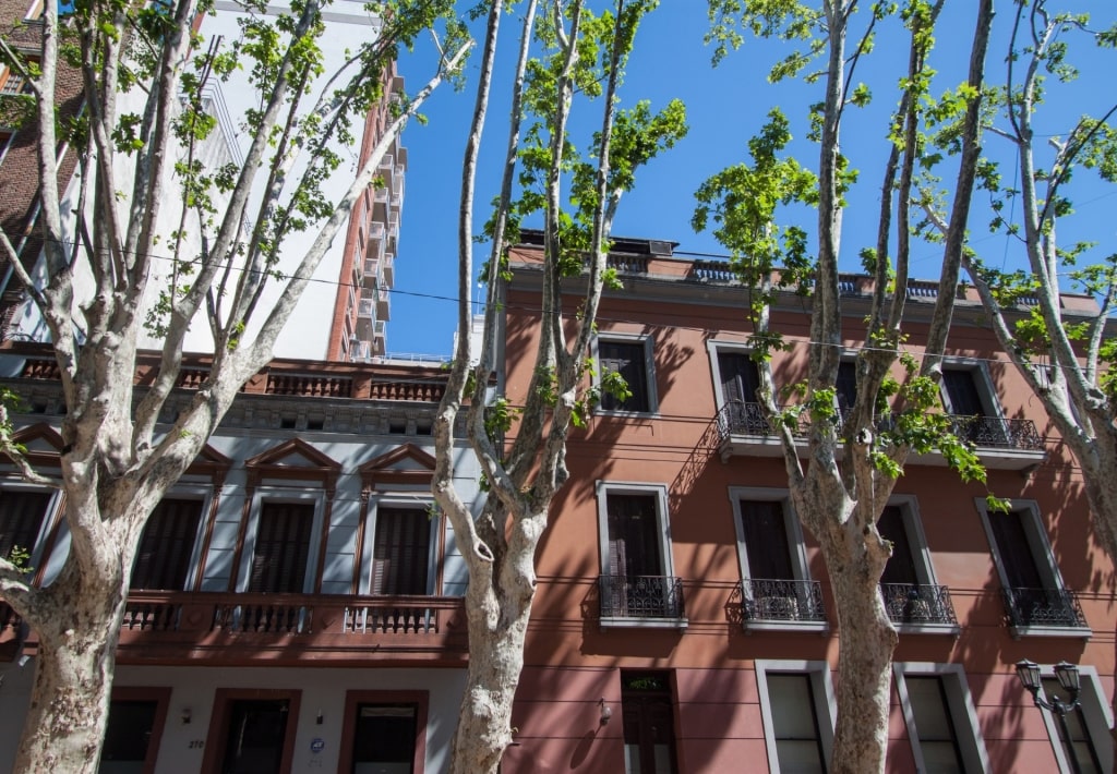 Buildings in San Telmo neighborhood