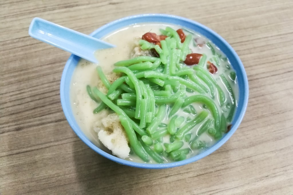 Sweet bowl of cendol