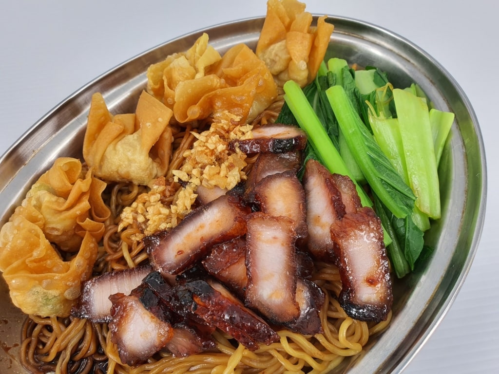 Wantan mee, one of the best Penang food