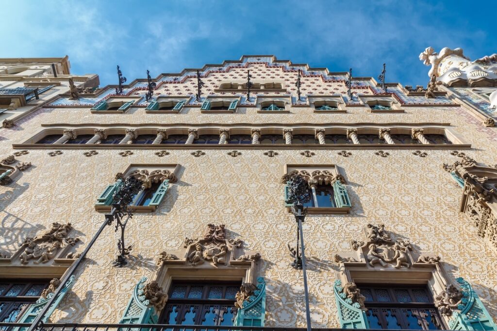 Magical exterior of Casa Amatller