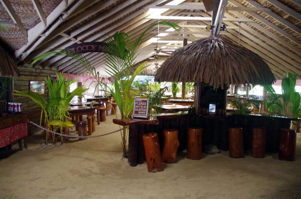 Historic Bloody Mary’s Restaurant in Bora Bora