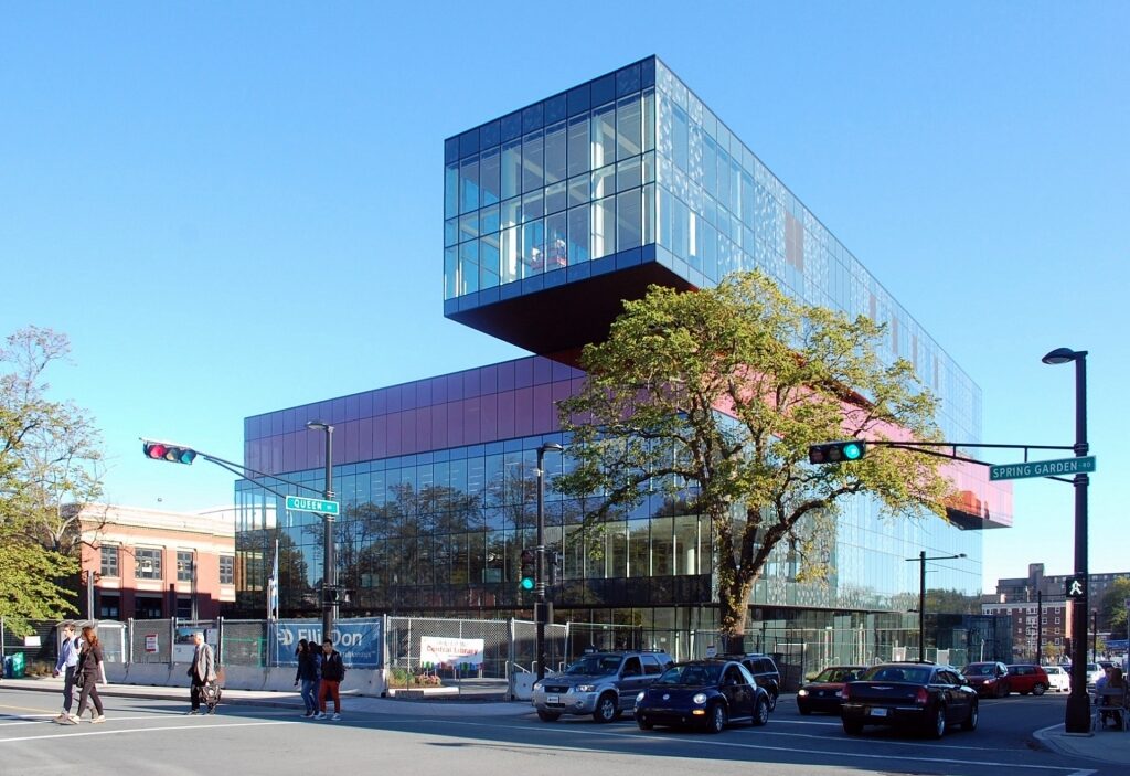 Amazing architecture of Halifax Central Library