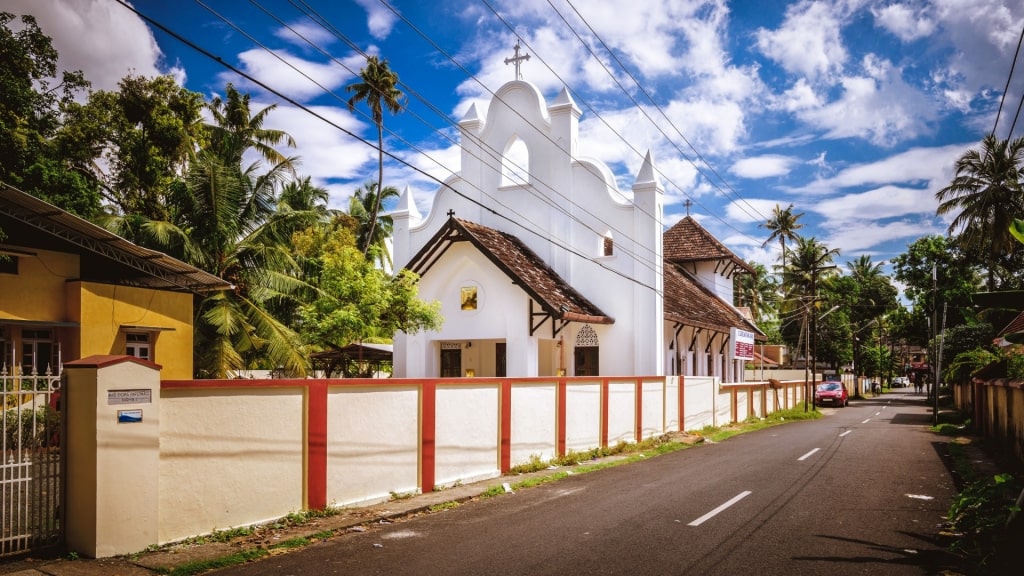 Street view of Fort Kochi