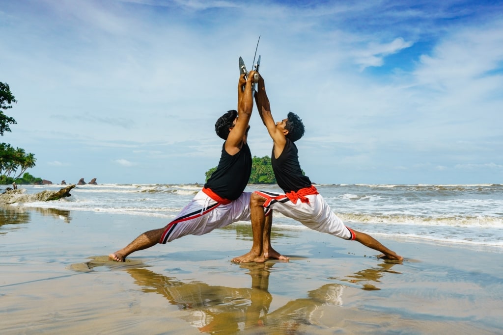 Kalaripayattu, one of the best things to do in Kochi