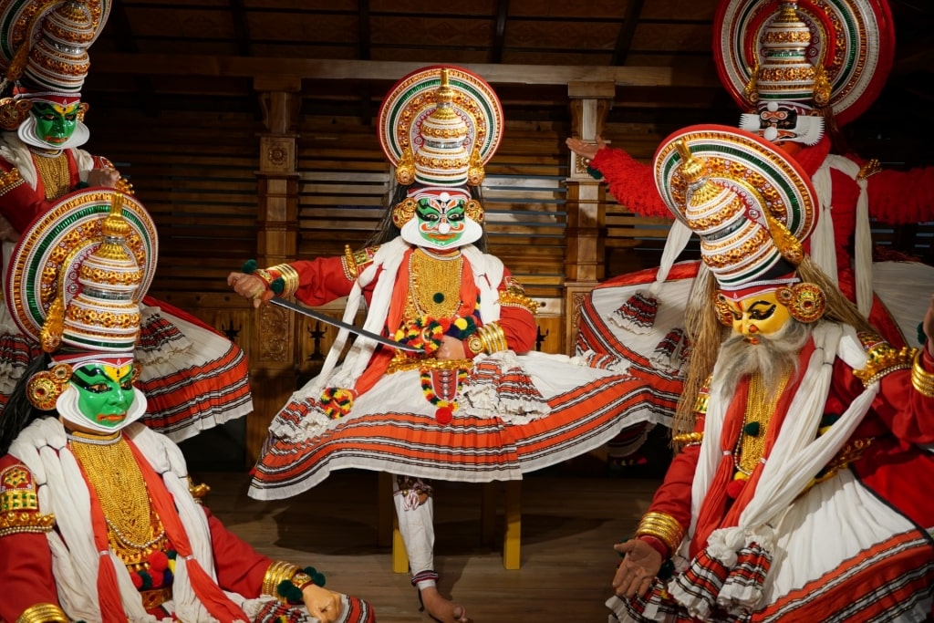 Kathakali dance performance in Kochi