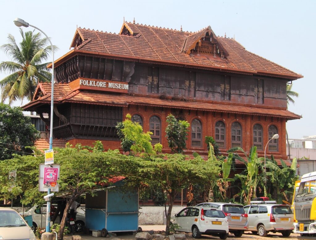 Exterior of Kerala Folklore Museum
