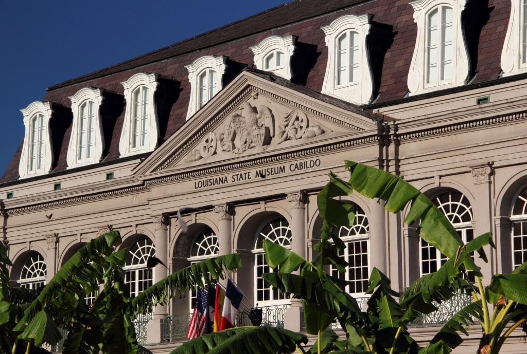 Majestic exterior of Cabildo Museum