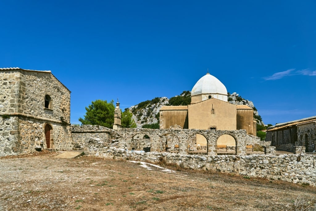 Abandoned monastery of Panagia Skopiotissa