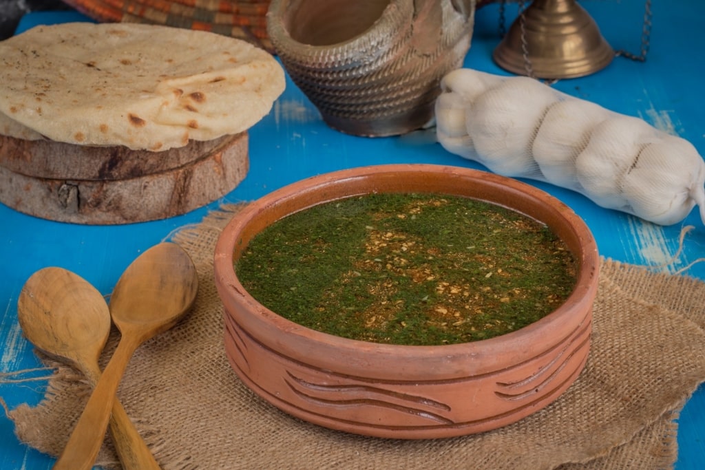 Mulukhiya, one of the best Egyptian food to try