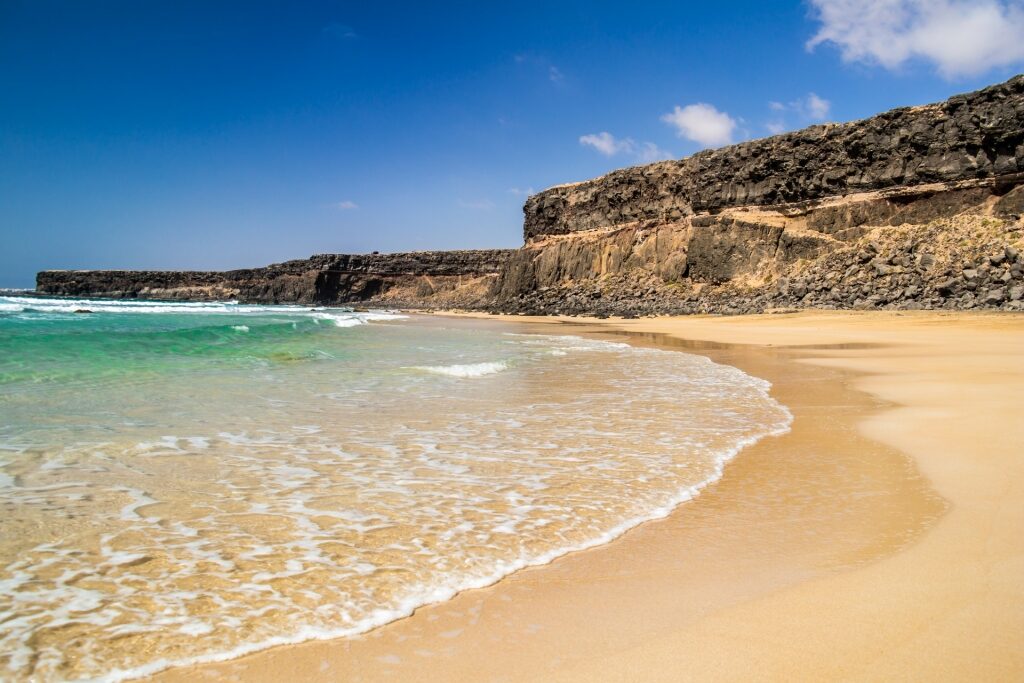 Playa del Aguila, one of the best Fuerteventura beaches