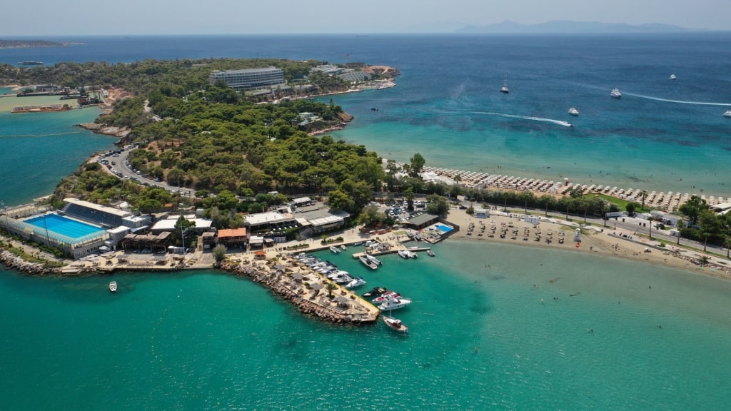 Gorgeous waterfront of Vouliagmeni