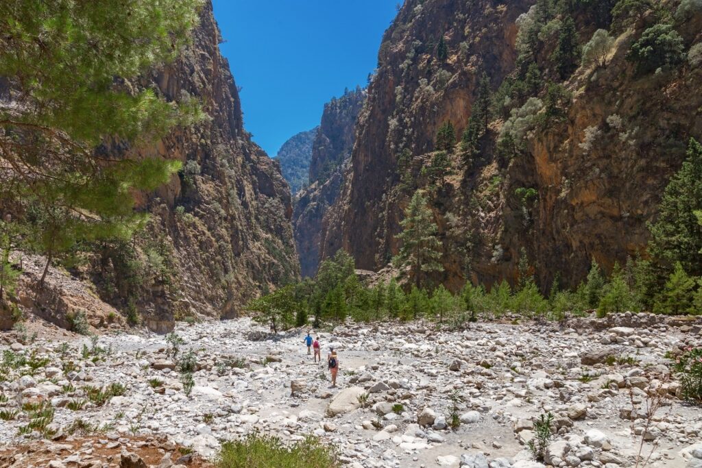 Samaria Gorge, one of the best hiking in Greece