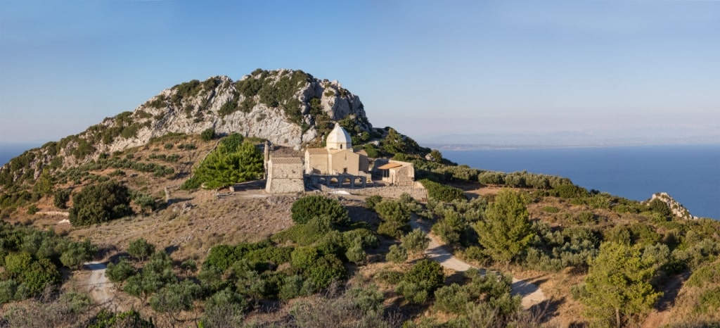 Greenery atop Mount Skopos, Zakynthos