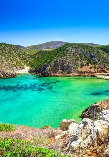 Cala Domestica Beach, one of the best Sardinia beaches