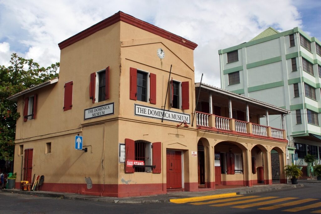 Exterior of the Dominica Museum
