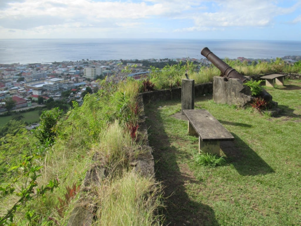 View from Morne Bruce