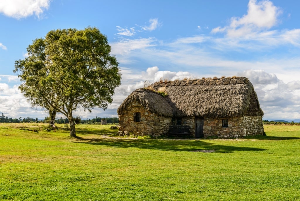 Traditional house spotted in Culloden Moor